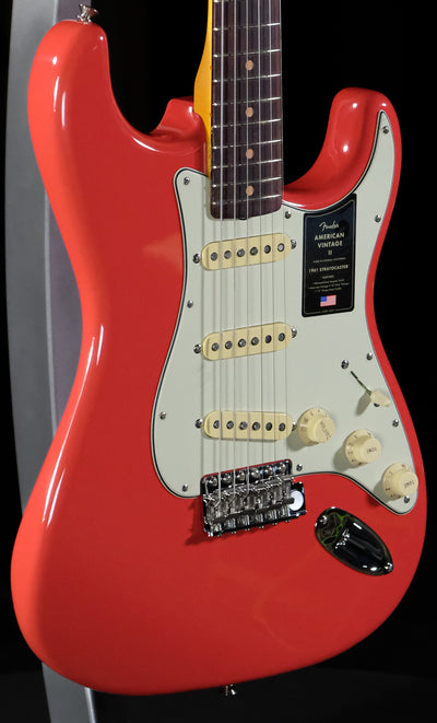Fender American Vintage II 1961 Stratocaster Electric Guitar - Fiesta Red - Palen Music