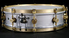 A&F Drum Company A&F'ers Bell Series Raw Aluminum Snare Drum - 4 x 14 inch - Palen Music