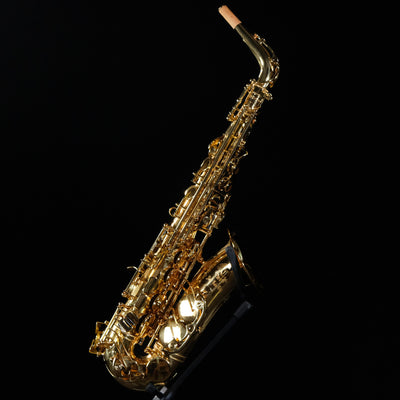 DEMO Cannonball A5-L Big Bell Stone Series Professional Alto Saxophone - Gold Lacquer - Palen Music