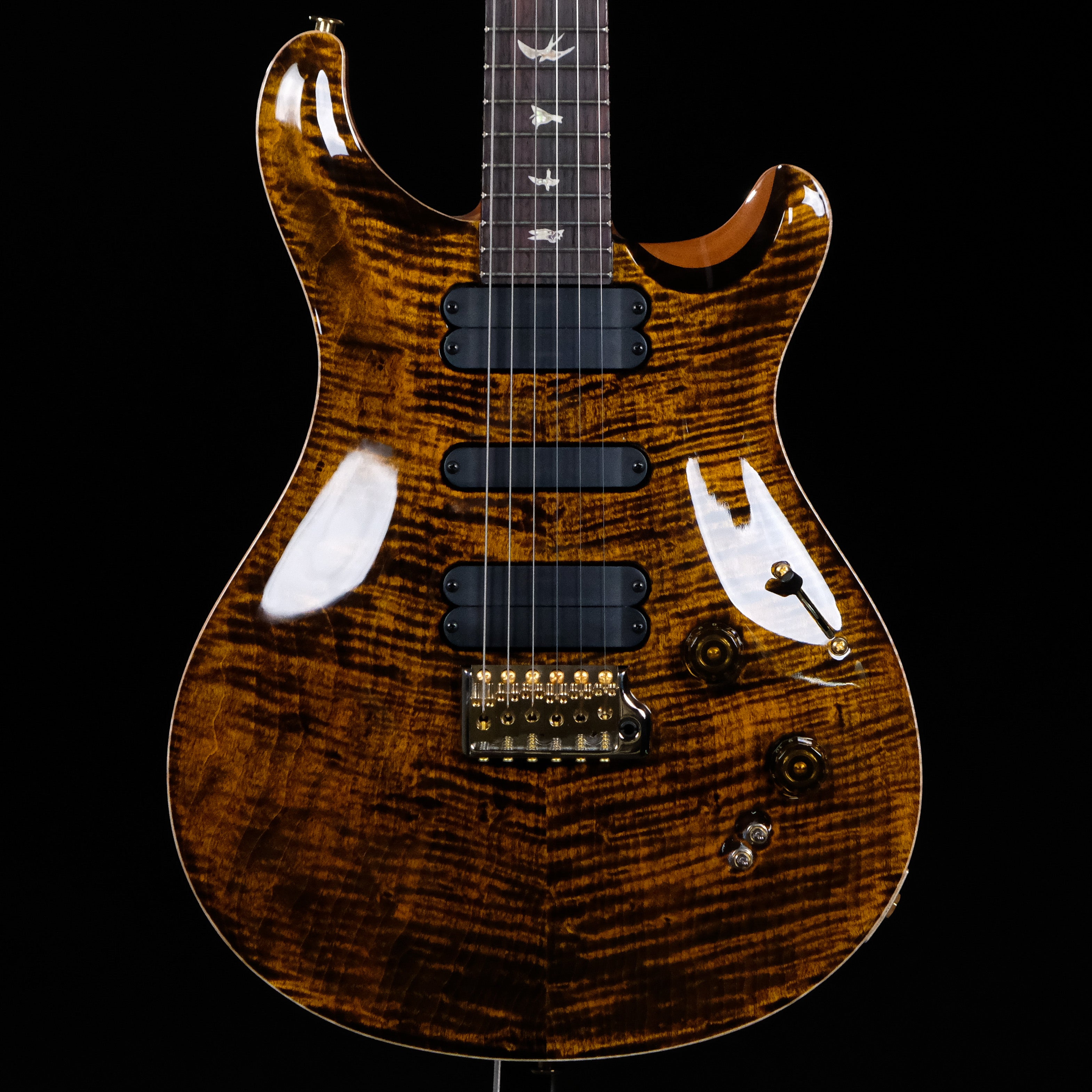 PRS 509 Electric Guitar - Yellow Tiger 10 Top - Palen Music