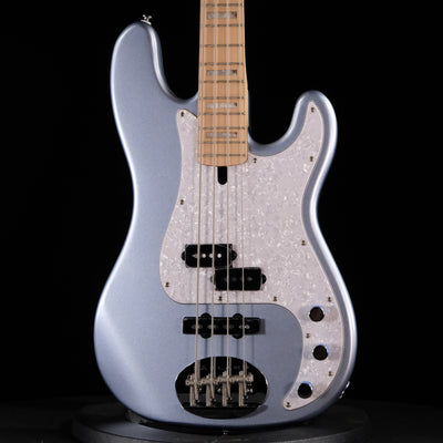 Lakland Skyline 44-64 Custom PJ Ash Bass Guitar - Ice Blue Metallic with Maple Fingerboard - Palen Music