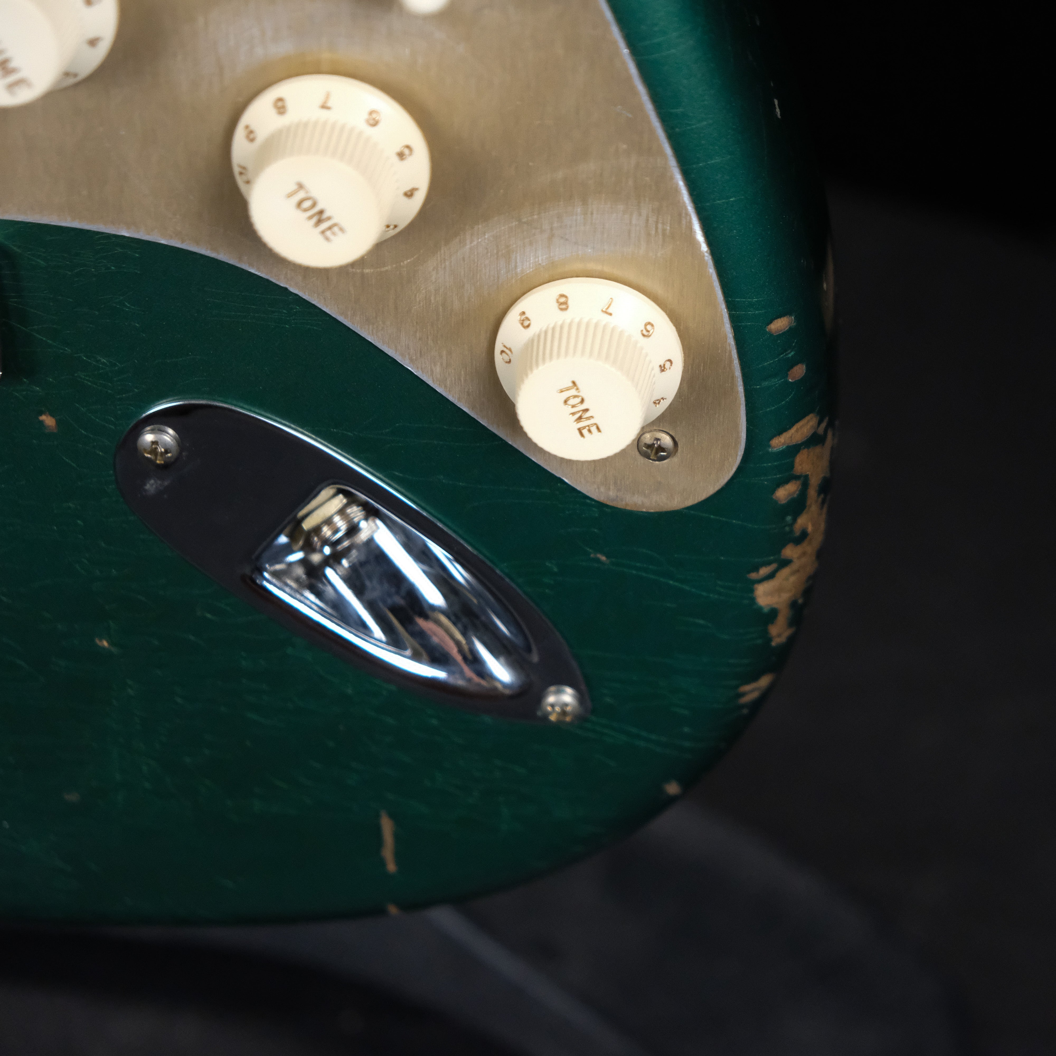 Fender LTD 1959 Heavy Relic Stratocaster - Aged Sherwood Green Metallic - Palen Music