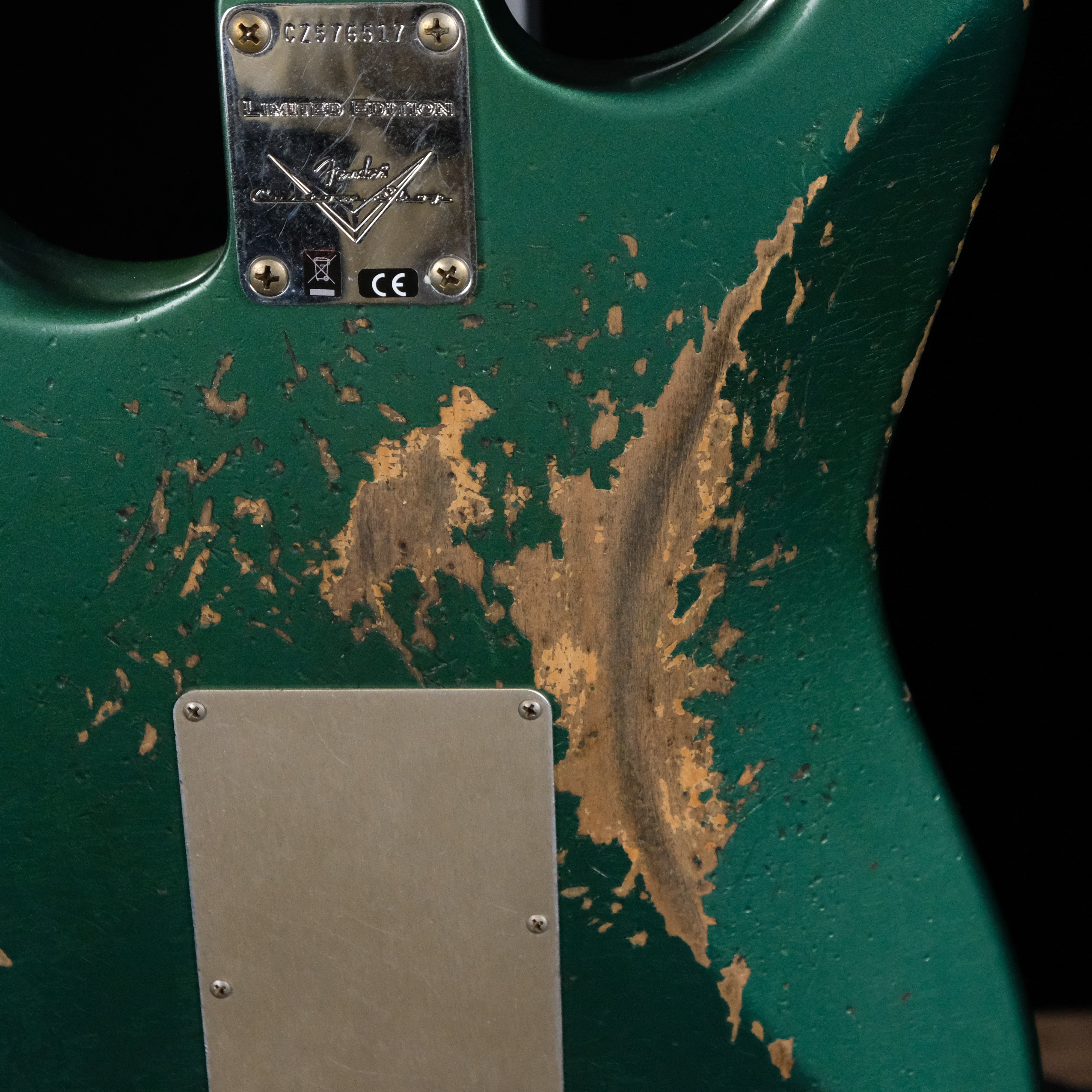 Fender LTD 1959 Heavy Relic Stratocaster - Aged Sherwood Green Metallic - Palen Music