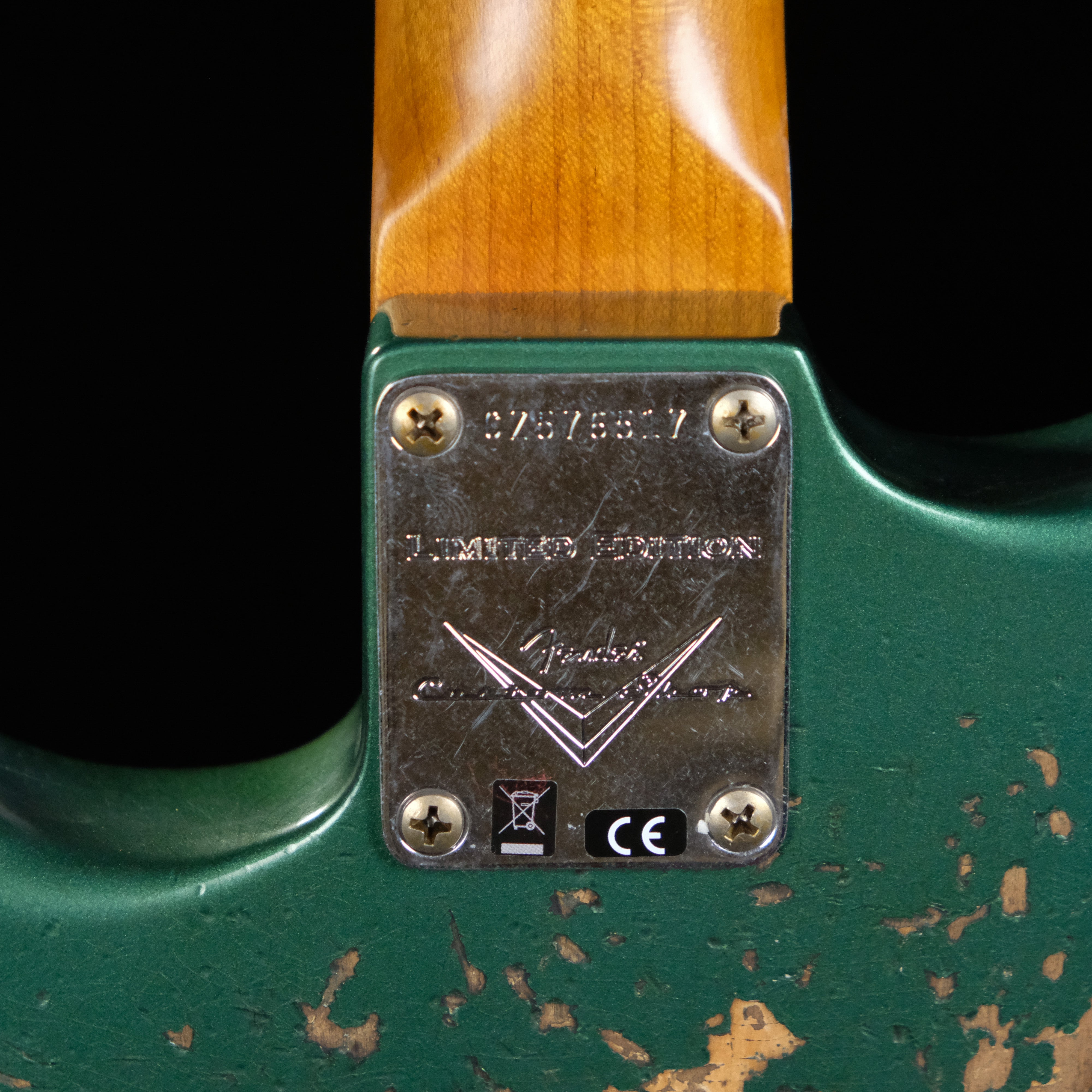 Fender LTD 1959 Heavy Relic Stratocaster - Aged Sherwood Green Metallic - Palen Music