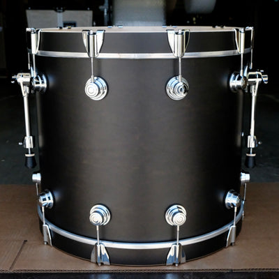 DW Collector's Series 4-piece Shell Pack 22", 10", 12", 16" - Ebony Satin Oil - Palen Music