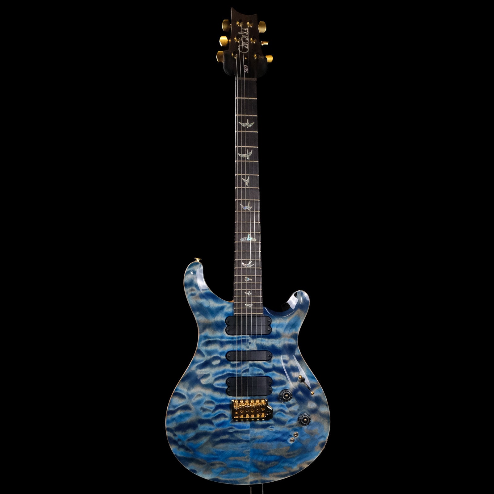 2024 PRS Wood Library 509 - Faded Blue Jean with Black Back