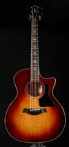 Taylor 424ce Deluxe Urban Ash Limited Acoustic-Electric Guitar - Western Sunburst - Palen Music