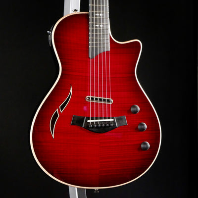 Taylor T5z Pro Hollowbody Electric Guitar - Cayenne Red - Palen Music