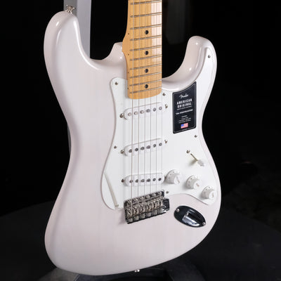 Fender American Original '50s Stratocaster Electric Guitar - White Blonde - Palen Music