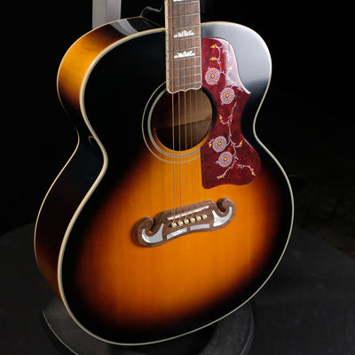 Epiphone J-200 Acoustic Guitar w/Fishman Sonitone - Aged Vintage Sunburst Gloss - Palen Music
