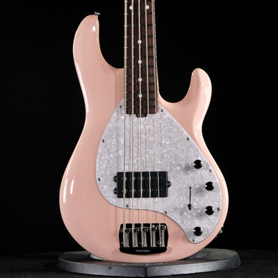 Ernie Ball Music Man StingRay Special 5 H Bass Guitar - Pueblo Pink with Rosewood Fingerboard - Palen Music