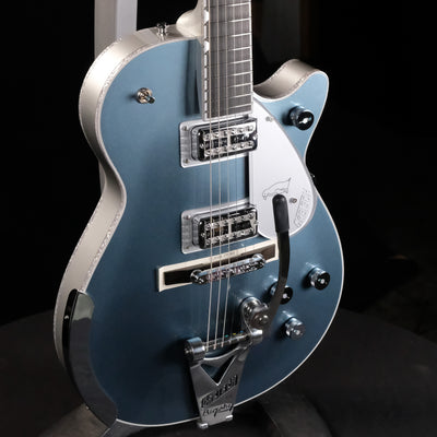 Gretsch G6134T - 140 PRO 140th Penguin Electric Guitar - Two-Tone Stone Platimum/Pure Platinum - Palen Music