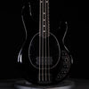 Ernie Ball Music Man DarkRay Bass Guitar -Obsidian Black with Ebony Fingerboard - Palen Music
