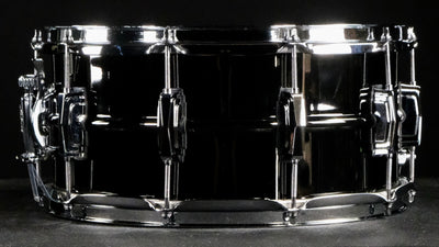 Ludwig Black Beauty 6.5-inch x 14-inch Snare Drum - Black Nickel with Imperial Lugs - Palen Music