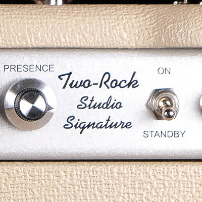 Two-Rock Studio Signature 1x12 Combo Amplifier - Blonde with Silver Face - Palen Music