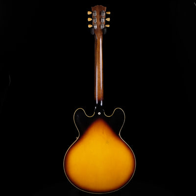 Gibson Custom 1958 ES-335 Reissue Murphy Lab Semi-Hollowbody Electric Guitar - Heavy Aged - Faded Tobacco Burst - Palen Music