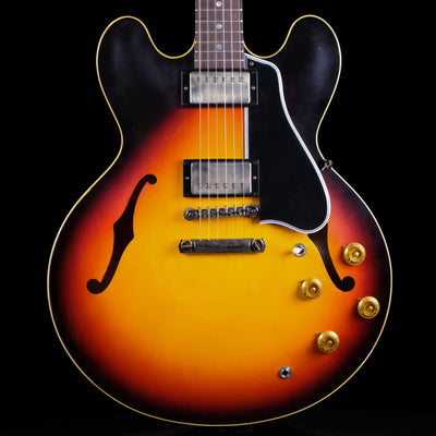 Gibson Custom 1958 ES-335 Reissue Murphy Lab Semi-hollowbody Electric Guitar - Light Aged Tri-Burst - Palen Music