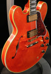 Gibson Custom 1959 ES-355 Reissue Stop Bar Semi-hollow Electric Guitar - Murphy Lab Light Aged Watermelon Red - Palen Music