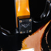 Fender Custom Shop 1960 Stratocaster Heavy Relic Electric Guitar - Aged Black over 3-color Sunburst - Palen Music