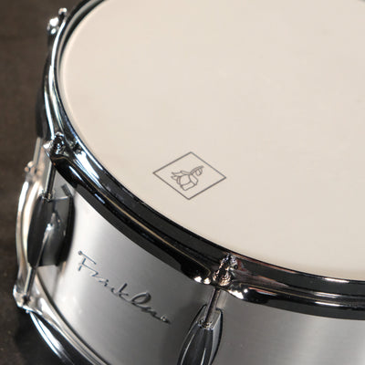 Franklin Drum Company Aluminum 6.5" x 14" Snare Drum with Triple Flange Hoops - Aluminum - Palen Music