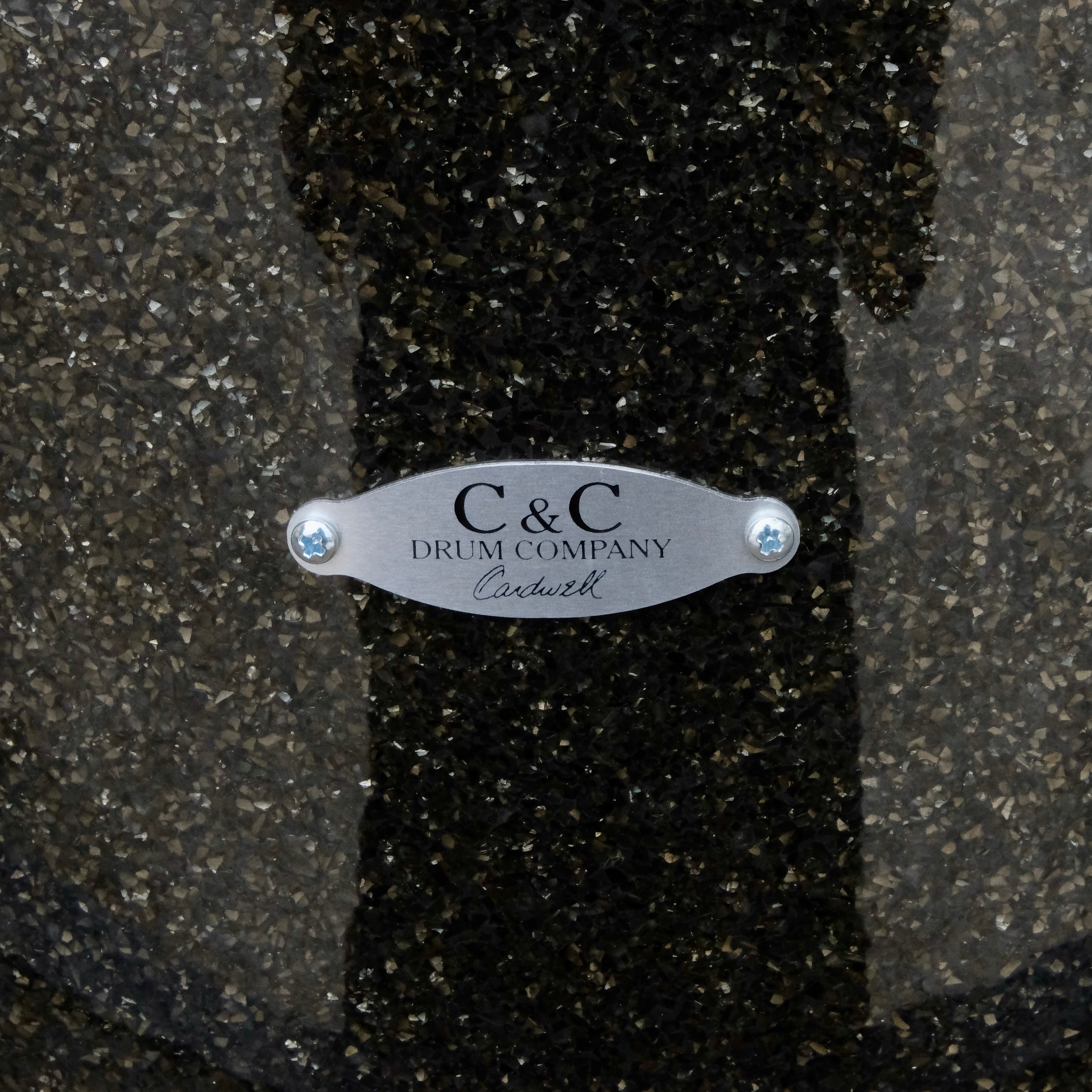 C&C Drum Co Player Date I Big Beat Shell Pack 22, 16, 13 - Grey Glass Glitter - Palen Music