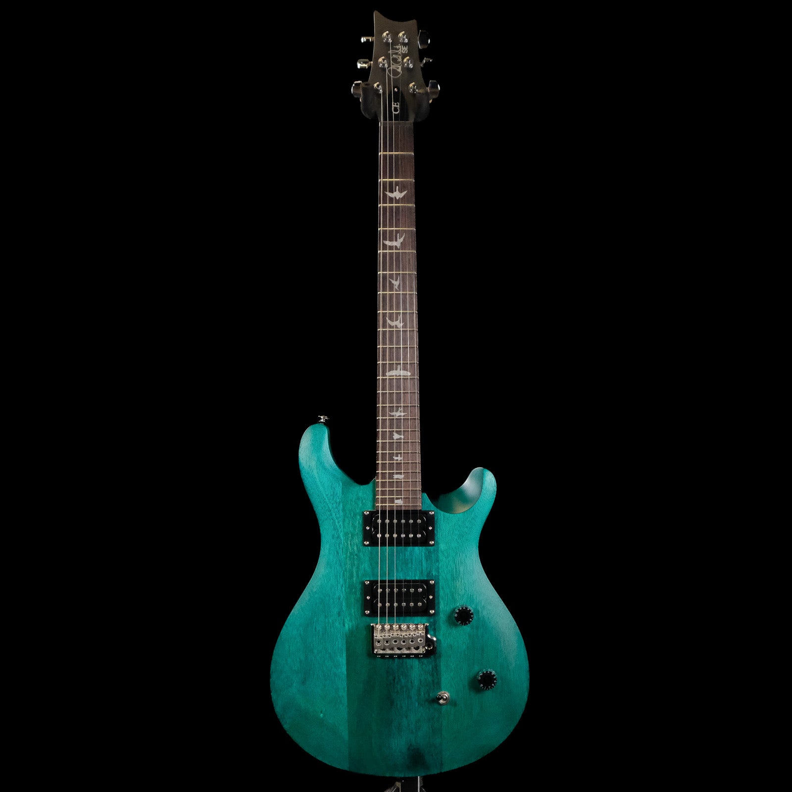 PRS SE CE24 Standard Satin Electric Guitar - Turquoise - Palen Music