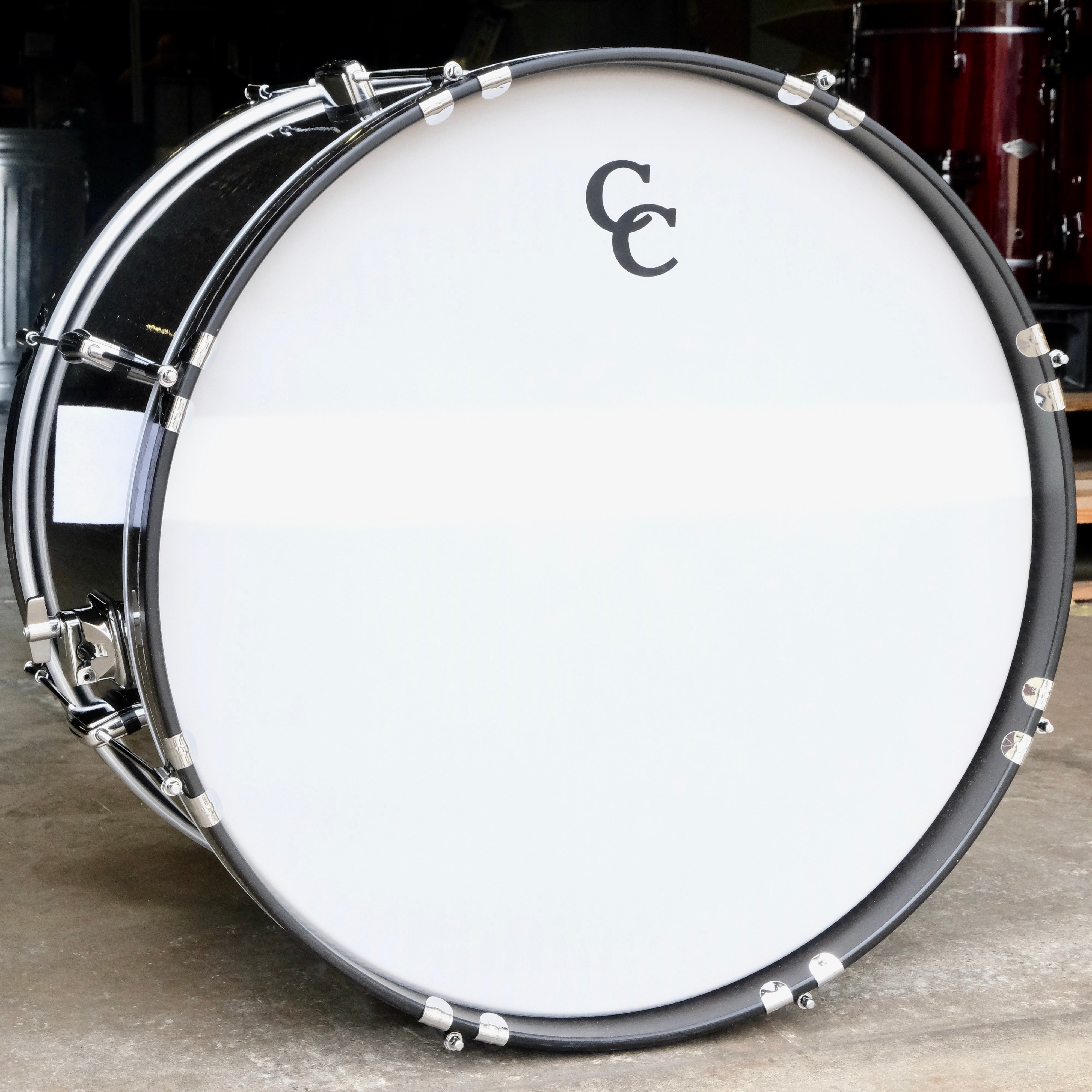 C&C Drum Co Player Date I Big Beat Shell Pack 22, 16, 13 - Grey Glass Glitter - Palen Music