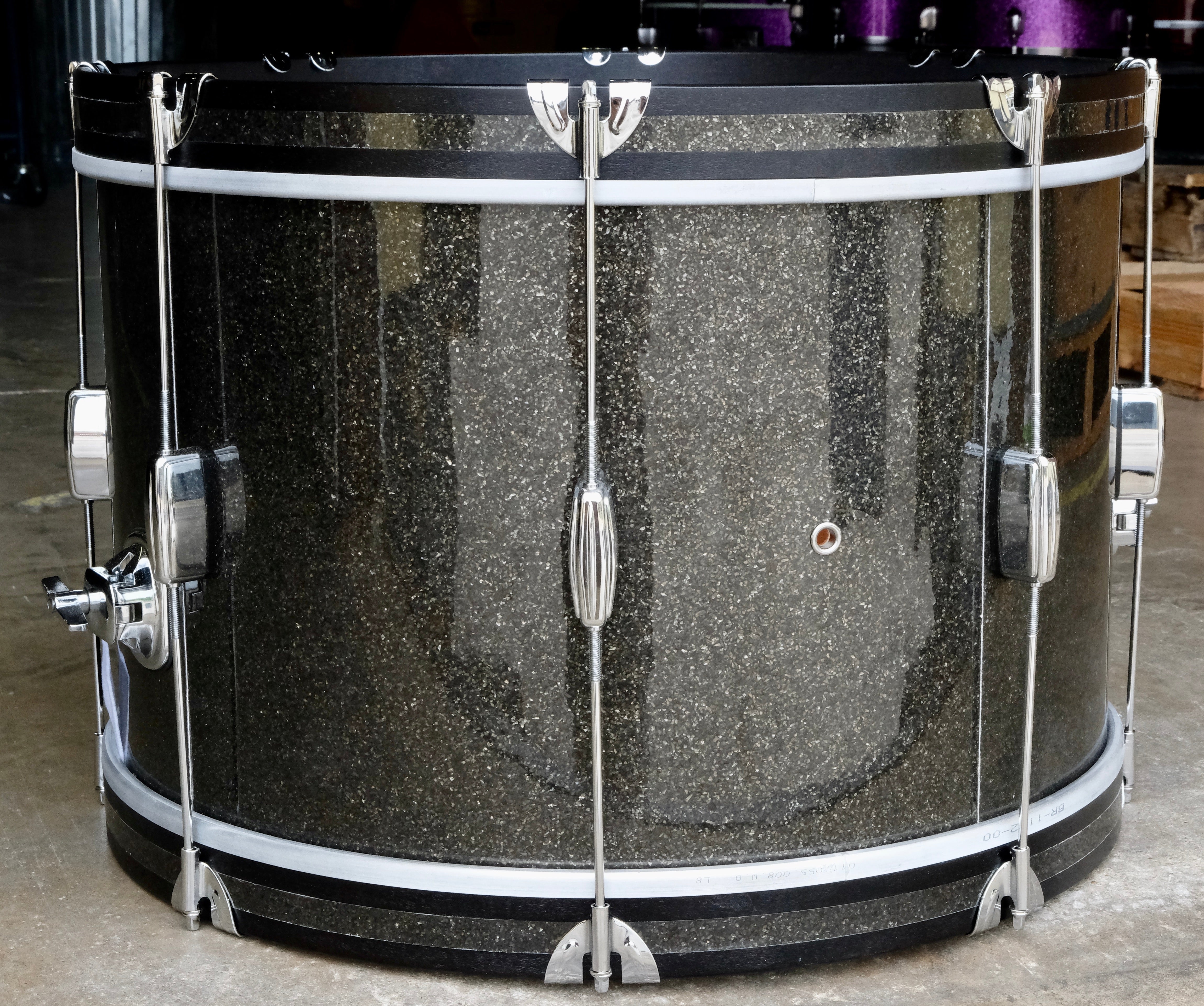 C&C Drum Co Player Date I Big Beat Shell Pack 22, 16, 13 - Grey Glass Glitter - Palen Music