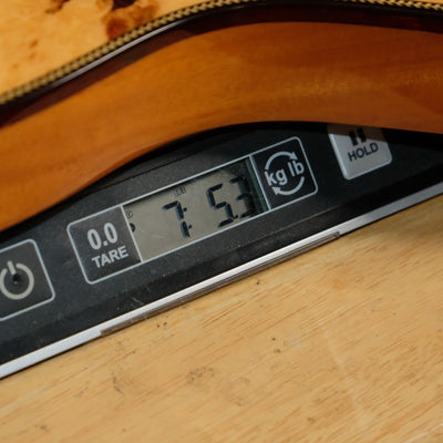 Fender Custom Shop Artisan Dual P-90 Maple Burl Telecaster - Aged Natural - Palen Music