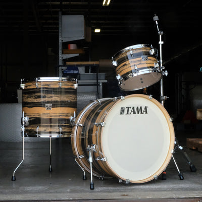 Tama Superstar Classic 3-piece Shell Pack - Natural Ebony Tiger - Palen Music