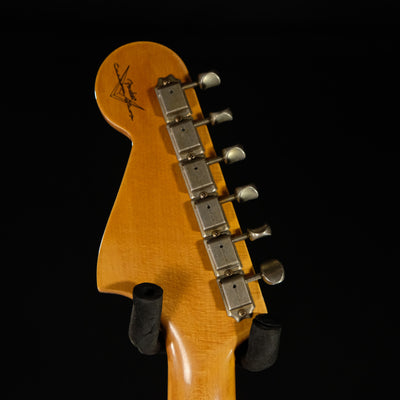 Fender Custom Shop Bass VI Journeyman Relic - Aged Sherwood Metallic - Palen Music
