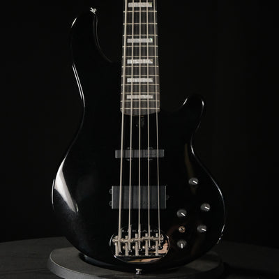 Lakland Skyline 55-02 Custom Black Sparkle Bass Guitar - Palen Music