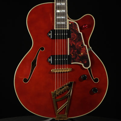 USED D'Angelico Excel 59 Hollowbody Electric Guitar - Viola with Stairstep Tailpiece - Palen Music