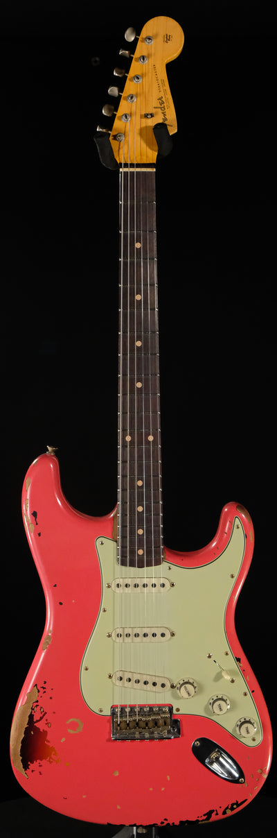 Fender Custom Shop Michael Landau Signature 1963 Stratocaster - Fiesta Red Over 3-Color Sunburst - Palen Music