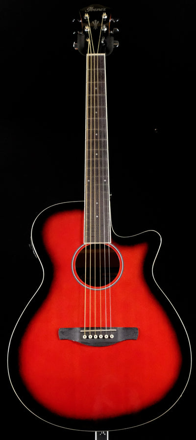 Ibanez AEG7TRH Acoustic-electric Guitar - Transparent Red Sunburst - Palen Music