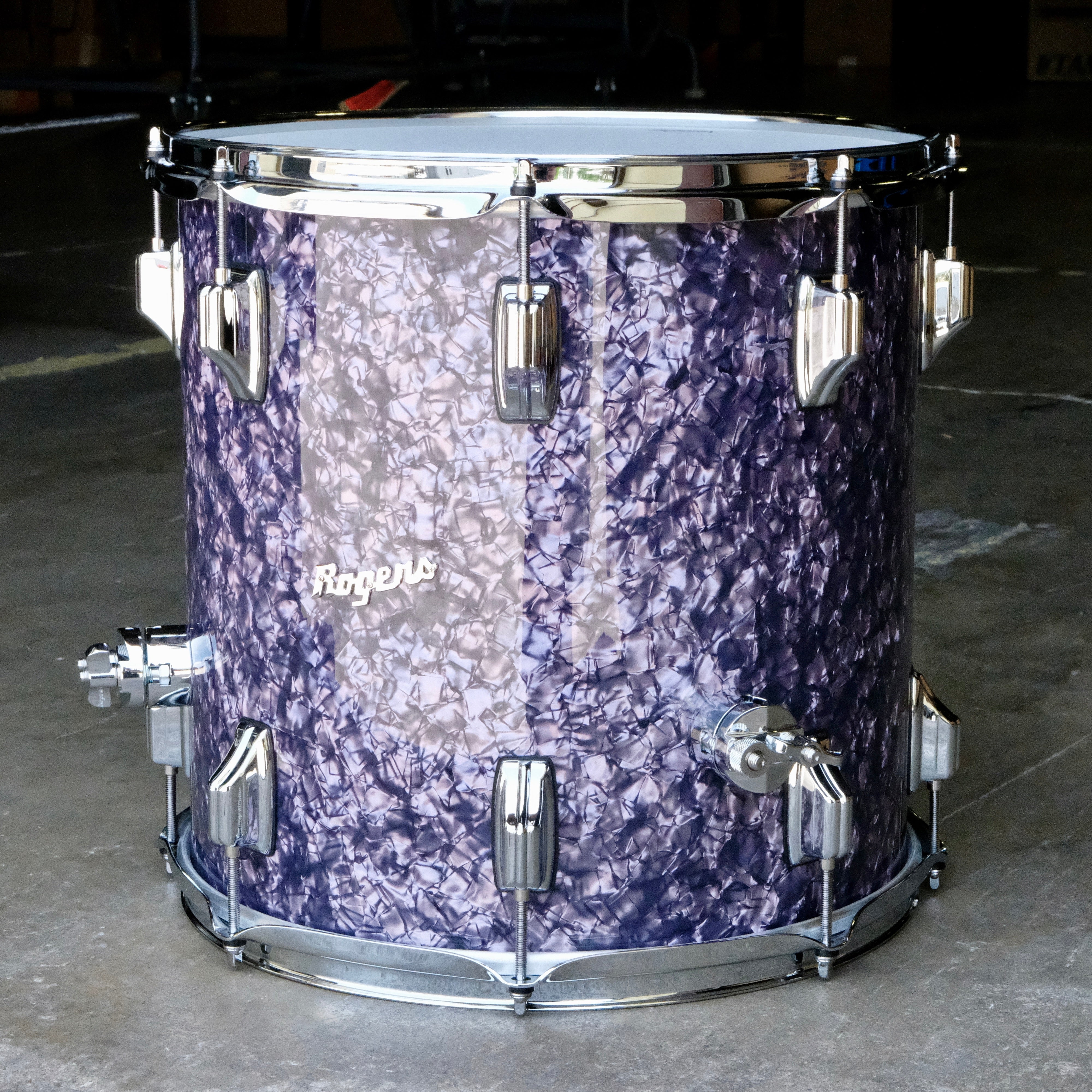 Rogers Cleveland Series 3 Piece Shell Pack 22", 13", 16" - Purple Diamond Pearl - Palen Music