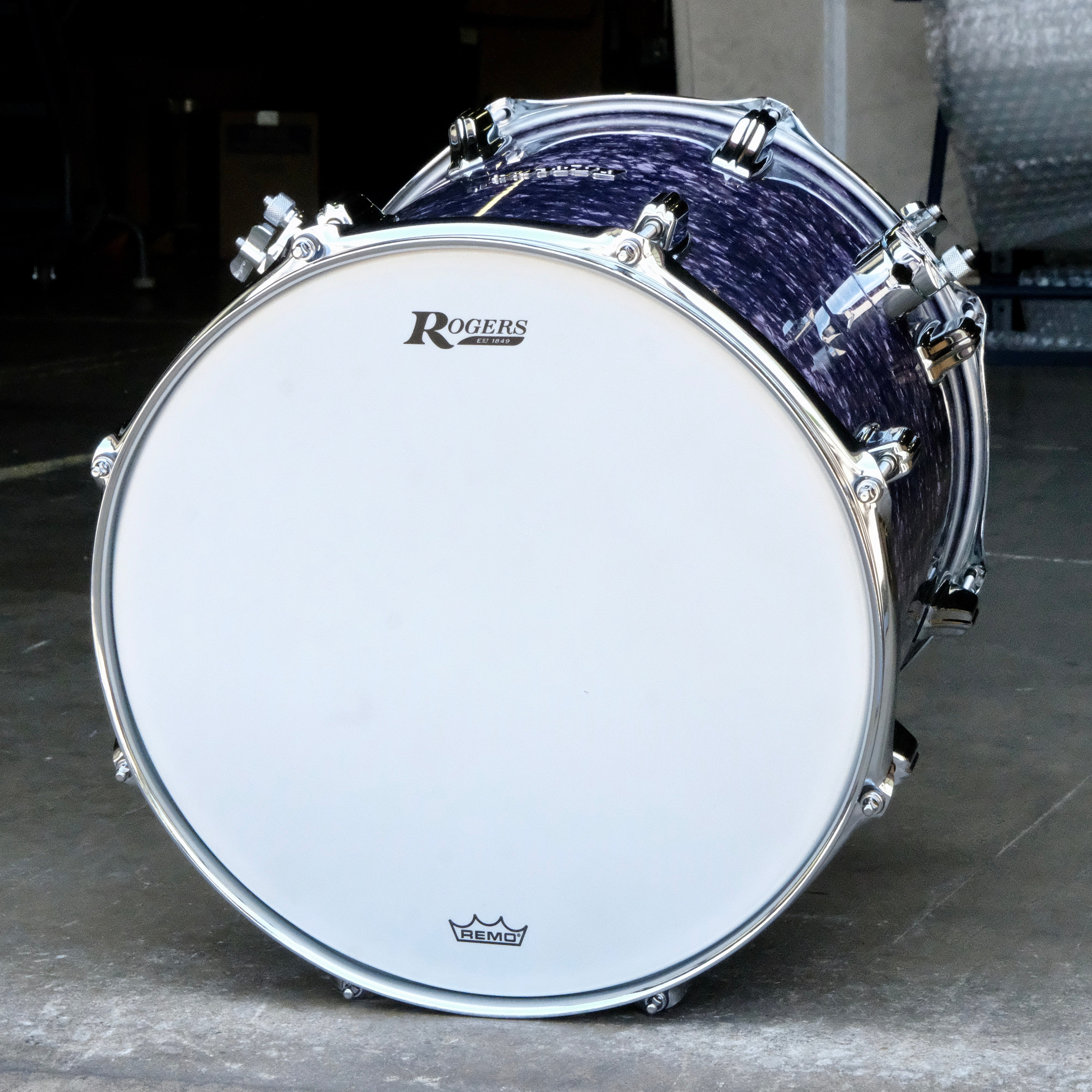 Rogers Cleveland Series 3 Piece Shell Pack 22", 13", 16" - Purple Diamond Pearl - Palen Music