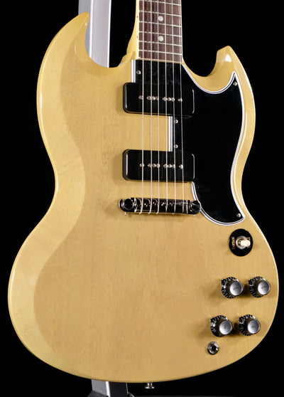 Gibson Custom 1963 SG Special Reissue Lightning Bar Electric Guitar - TV Yellow - Palen Music