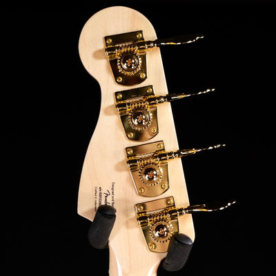 Squier 40th Anniversary Gold Edition Precision Bass - Black - Palen Music