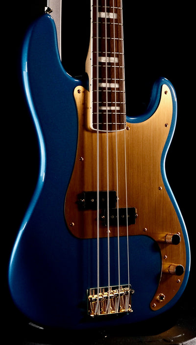 Squier 40th Anniversary Gold Edition Precision Bass - Lake Placid Blue - Palen Music