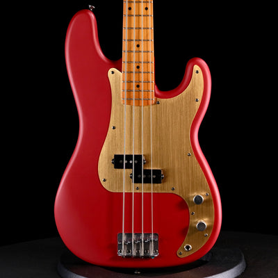 Squier 40th Anniversary Vintage Edition Precision Bass - Satin Dakota Red - Palen Music