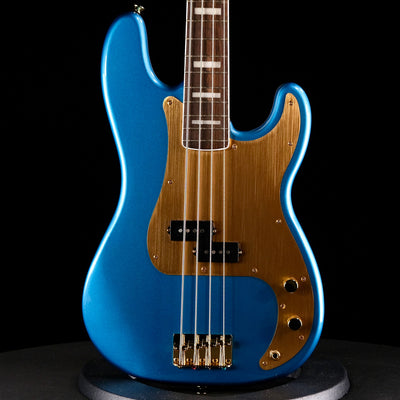 Squier 40th Anniversary Gold Edition Precision Bass - Lake Placid Blue - Palen Music