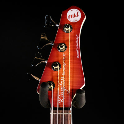 MTD Kingston Saratoga Deluxe 4-String Bass Guitar - Deep Cherry Burst - Palen Music