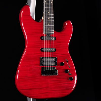 Lakland Skyline 65-S Flamed Maple HSS - Trans Red with Ebony Fingerboard - Palen Music