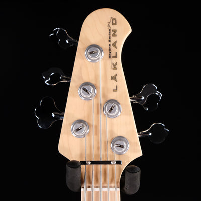 Lakland Skyline 55-02 Deluxe 5-string Bass Guitar - Honey Burst with Maple Fingerboard - Palen Music