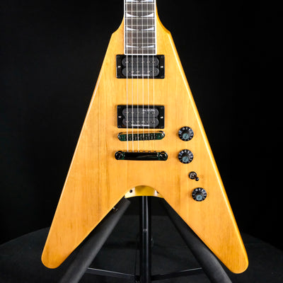 Gibson Dave Mustaine Flying V EXP Electric Guitar - Antique Natural - Palen Music
