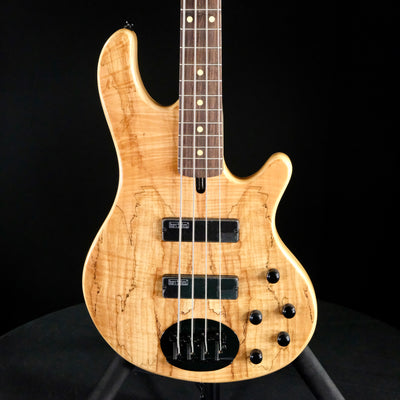 Lakland Skyline 44-01 Deluxe Bass Guitar - Spalted Maple with Black Hardware - Palen Music
