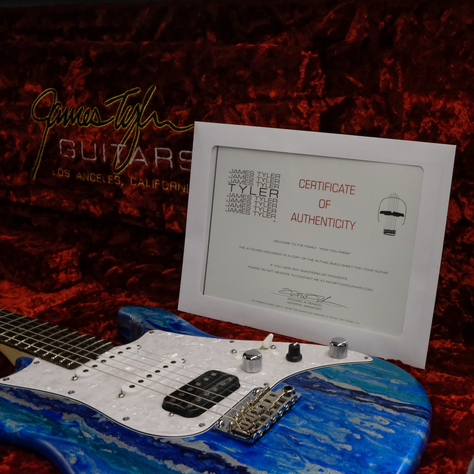 James Tyler Studio Elite HDX - Arctic Mint Shmear