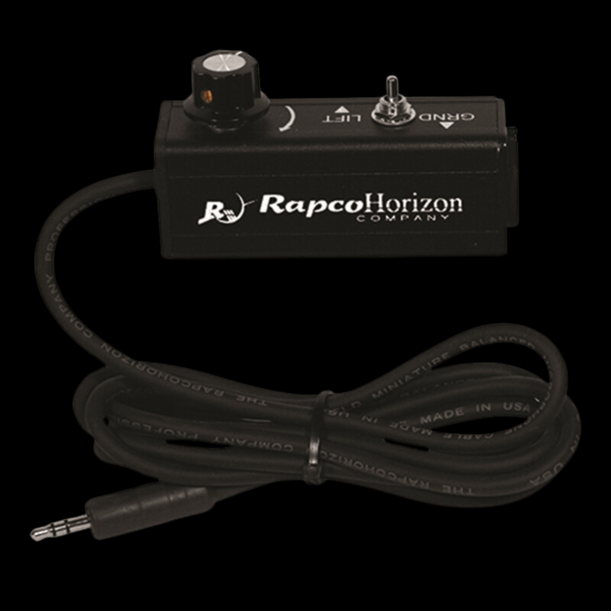 Rapco Horizon LTIBLOX Laptop Interface -3.5mm to XLR Male