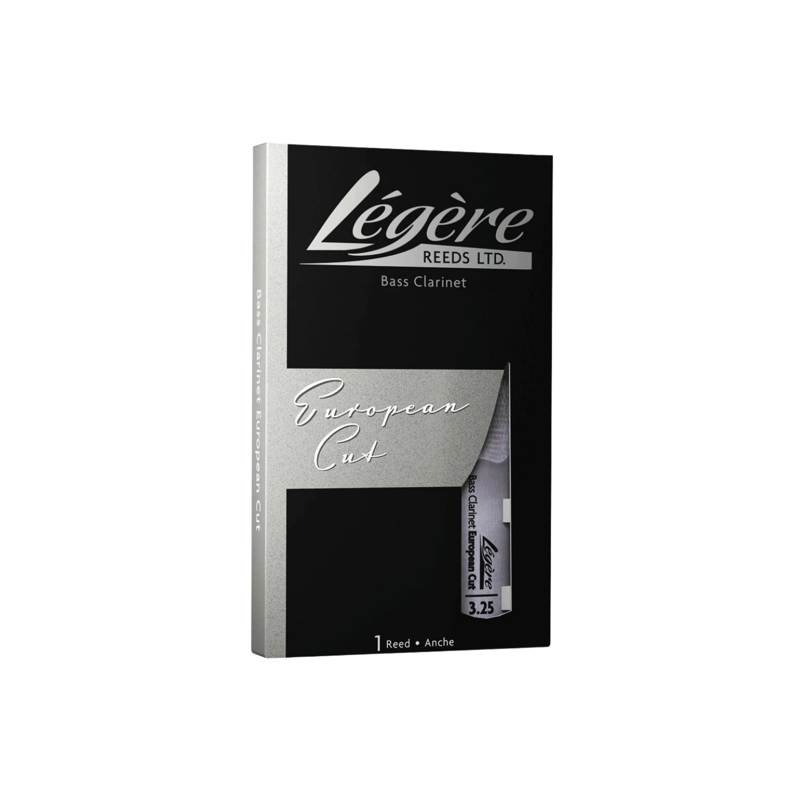 Légère European Cut Bass Clarinet Reed - 3.25